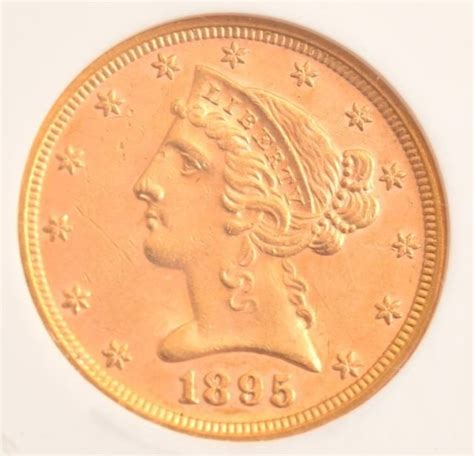 1895 5 Gold Coin