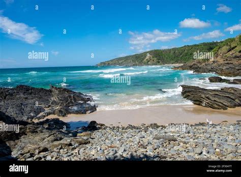 Dangerous Coastal Rocks Stock Photo Alamy