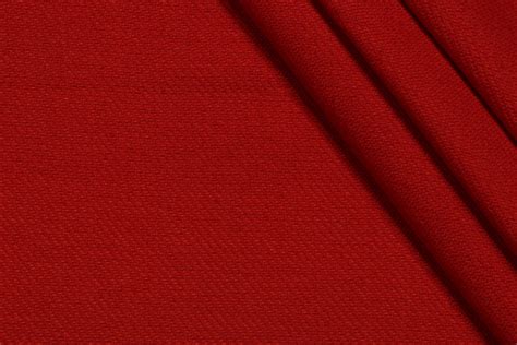 363 Yards Twill Woven Upholstery Fabric In Scarlet