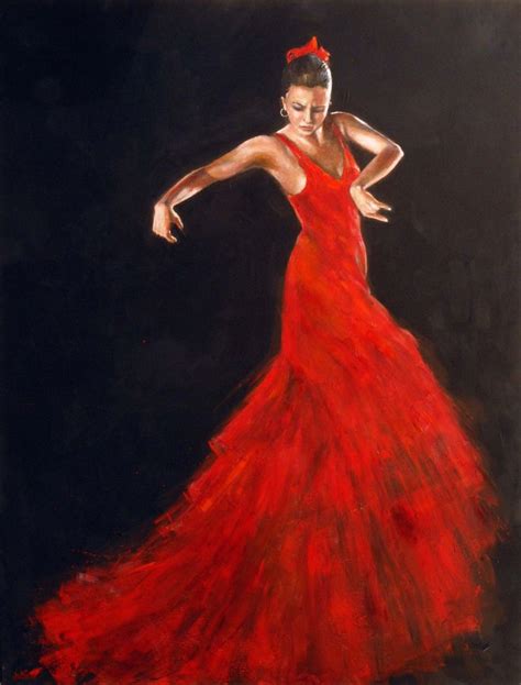 Apassionata Dancer Painting Dance Paintings Spanish Dancer