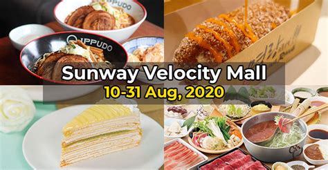 Sunway velocity mall is not just a shopping paradise, it also boasts a wide variety of restaurants to suit every mood and every palette. Over 30 Food Deals For Dine-In At Sunway Velocity Mall ...