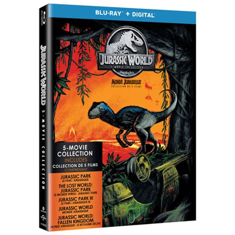 Jurassic World 5 Movie Collection Blu Ray Actionaventure Best