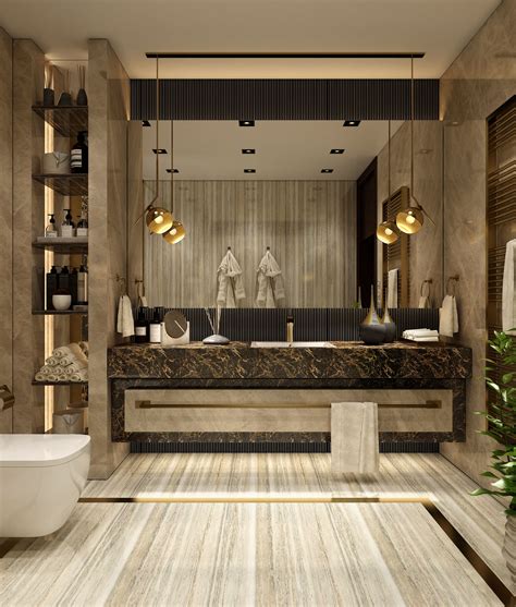 Luxury Master Bathroom Layout Rekaenjoy