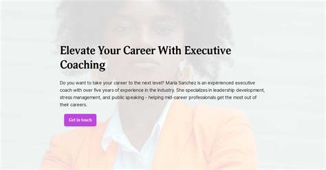 Copy Of Elevate Your Career With Executive Coaching