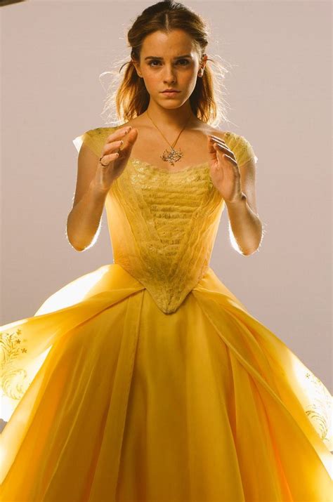 Emma Watson As Belle From The Live Action Adaption Of Disneys Beauty