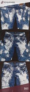 Akoo Distressed Denim Jeans Men 39 S Size W36x32l Distressed Denim