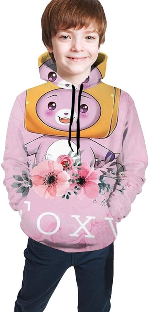 Pullover Hooded Sweater Youth Hoodie Fashion Kids Hoodies Lanky Box
