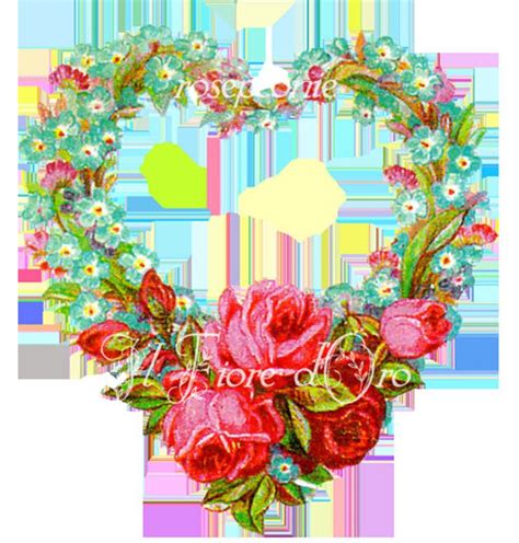 Victorian Heart Shaped Rose Wreaths Romantic Wedding Etsy