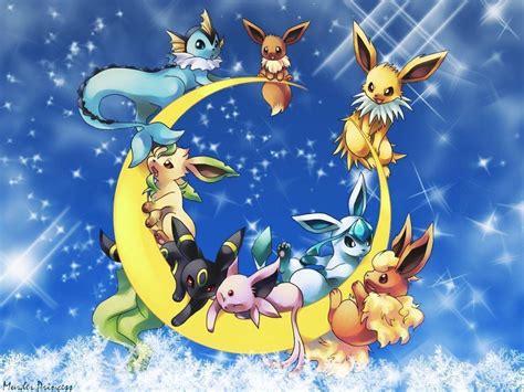 Eevee Evolutions Wallpapers Wallpaper Cave