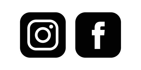 Instagram Logo Vector Black