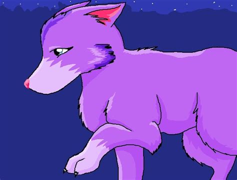 Purple Wolf Wolfy123 And Friends Photo 14242698 Fanpop