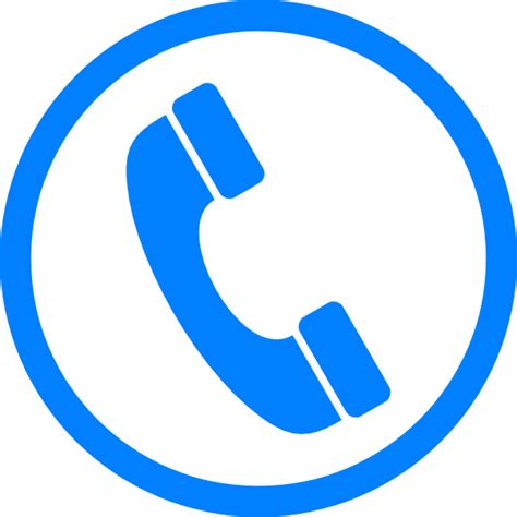 Blue Phone Icon Png 389287 Free Icons Library