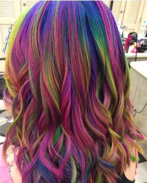 𝓢𝓮𝓿𝓲𝓮 𝓚𝓷𝓸𝔀𝓵𝓽𝓸𝓷 ♛ Hair Color Techniques Bright Hair Colors Mermaid Hair