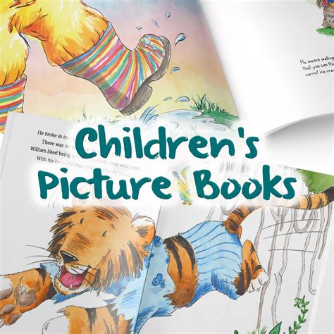 Childrens Picture Book Illustration Happy Designer