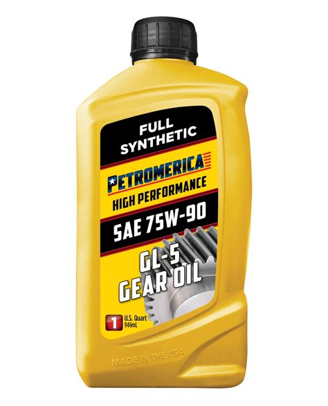 Petromerica 75w 90 Full Synthetic Gl 5 Gear Oil Lube Squad