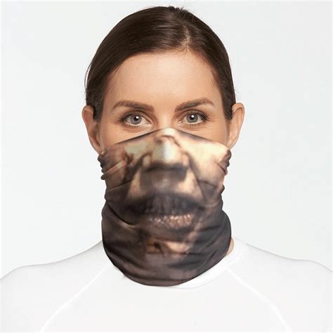 Regan Macneil Face Mask Neck Gaiter Q Finder Trending Design T Shirt