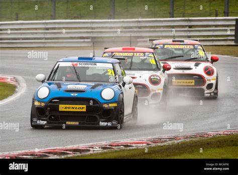 Race 1 Of The Mini Challenge Jcw Championship At Oulton Park In