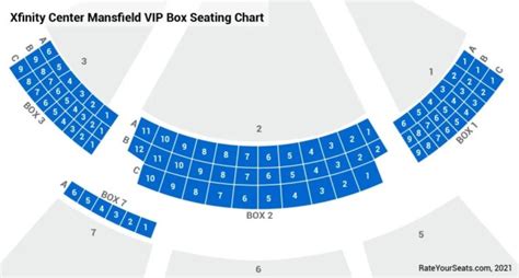 Xfinity Center Mansfield Ma Seating Chart With Seat Numbers Bruin Blog