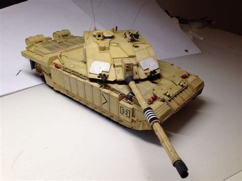 135 Challenger 2 Tank Model Tanks Tank Military Diorama