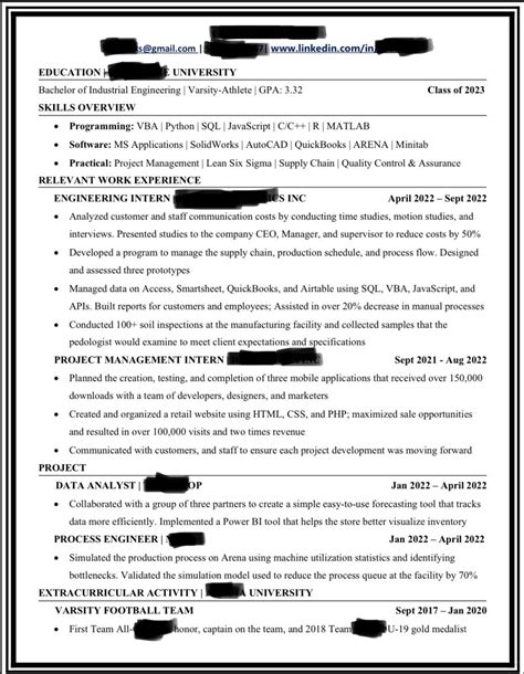 can i please get some feedbacks and critiques on my resume i have been applying and not getting