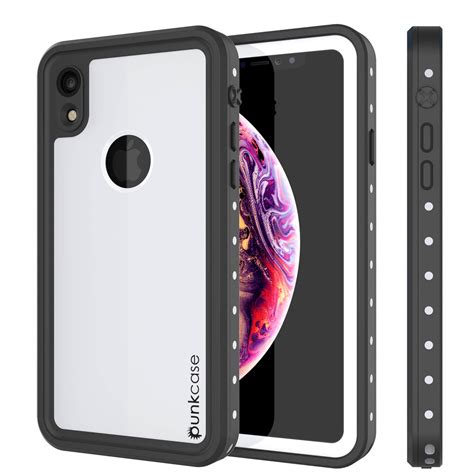 Iphone Xr Waterproof Ip68 Case Punkcase White Studstar Series Sl