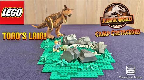 Toros Lair Lego Camp Cretaceous Season 2 Showcase Youtube In