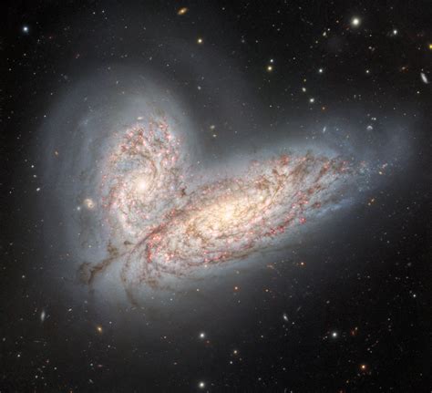 New Image Showing Colliding Galaxies Could Predict The Fate Of The