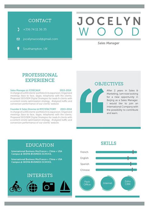 Write the perfect resume with help from our resume examples for students and professionals. Resume template |Impressive Resume · myCVfactory