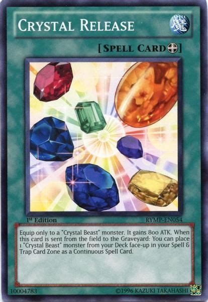 Yugioh Gx Trading Card Game Ra Yellow Mega Pack Common Crystal Release