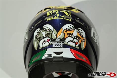 Valentino rossi is one of the greatest motorcycle racers in history and his 9 world championship titles prove it. AGV Rossi "Hands" Replica Helmet $449 SHIPPED - Ducati.ms ...