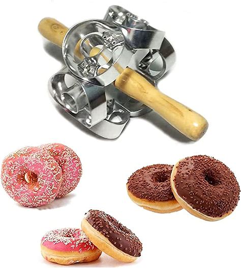Togepp Square Two Row Donut Cutter Roller This Commercial