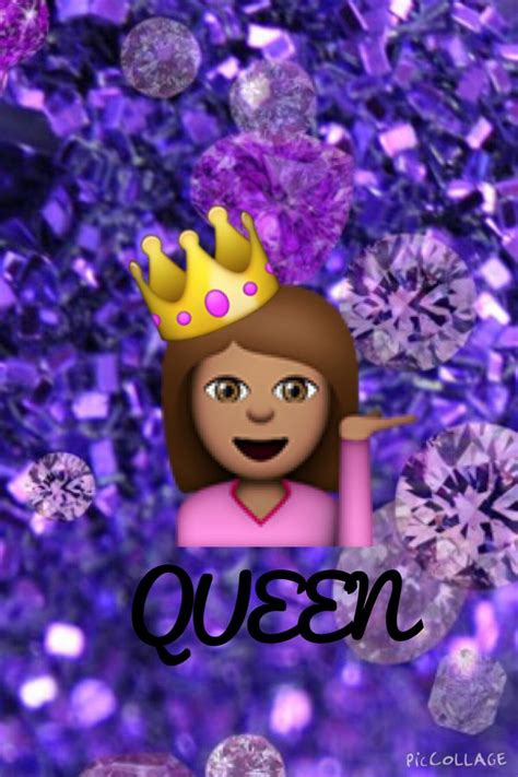 This wallpaper comes from art directory and we focus it on. Emoji queen background | Emoji wallpaper, Galaxy wallpaper ...