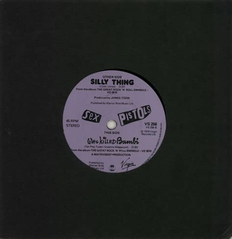 sex pistols silly thing uk 7 vinyl single 7 inch record 45 574880