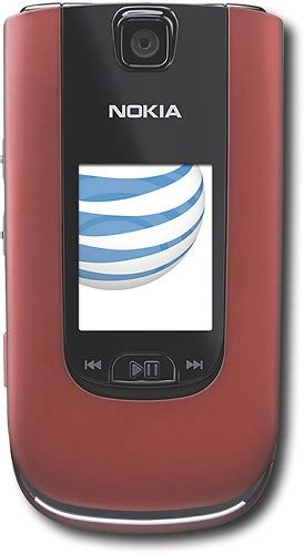 Best Buy Nokia 6350 Mobile Phone Red Atandt 6350