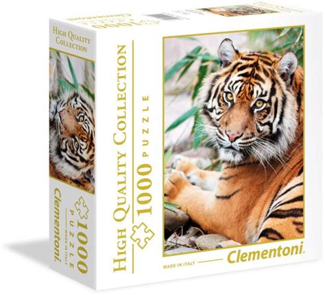 Sumatran Tiger 1000 Piece Jigsaw Puzzle By Clementoni Barnes And Noble