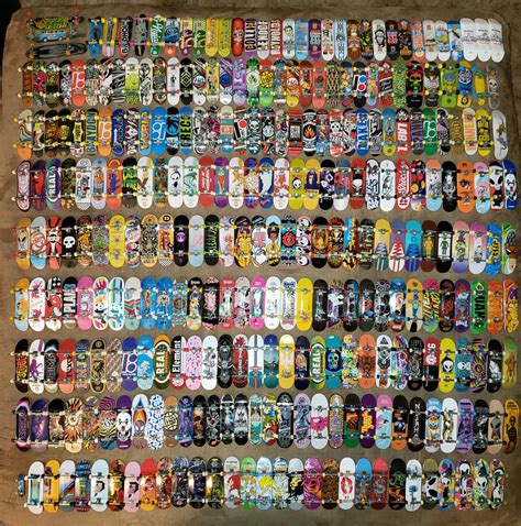 My Current Tech Deck Finger Skateboard Collection 293 Rcollections