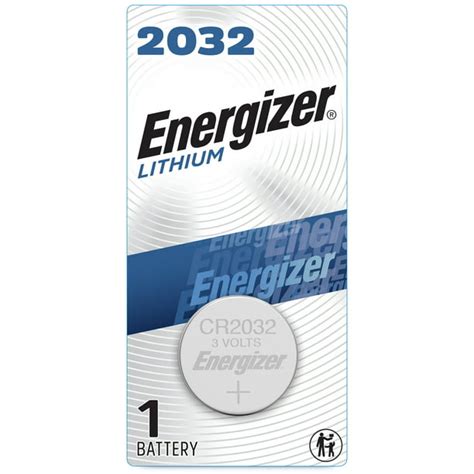 Energizer 2032 Batteries 1 Pack 3v Lithium Coin Batteries