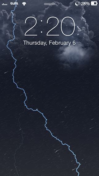 Weatherboard Brings Weather Themed Animated Wallpapers To