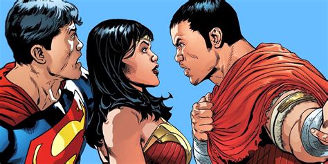 The Dark Secret Of Superman And Wonder Womans Son