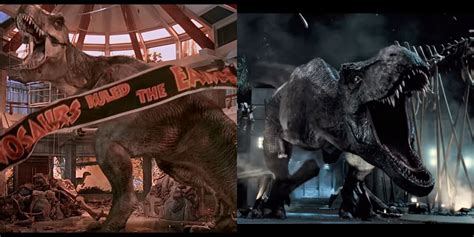 Jurassic Park And World Every Dinosaur Fight In The Franchise Ranked