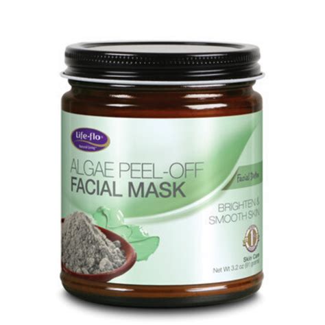 Life Flo Algae Peel Off Facial Mask Fine Powder Unscented Jar 9o