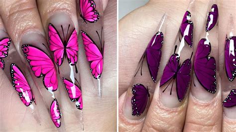 Nail Artist Creates Color Changing Butterfly Manicure — See Photo Allure