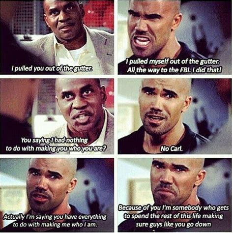 When he's sure of himself. This episode hit me hard | Criminal minds cast, Criminal ...
