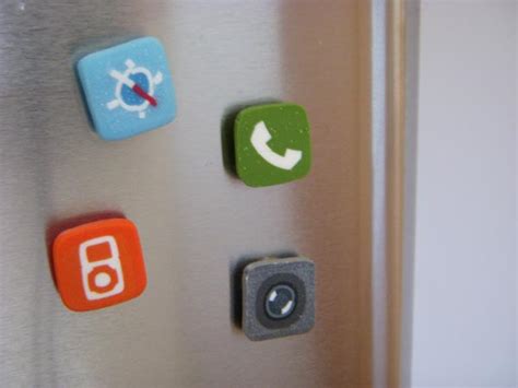 Iphone Icon Fridge Magnets