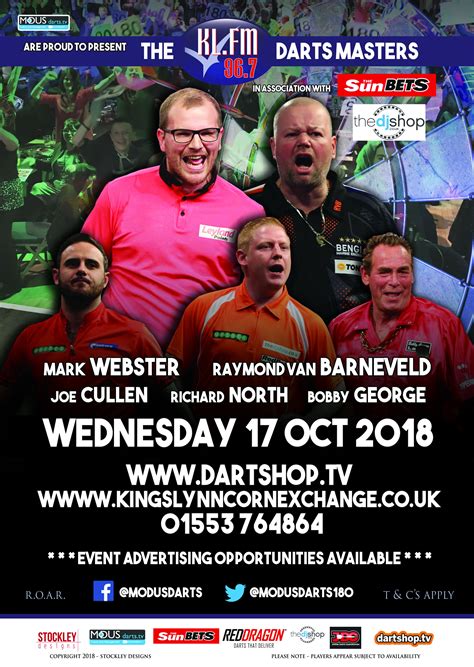 Kijk wat er beschikbaar is voor andere aankomende evenementen of probeer rechtstreeks op de site van world matchplay darts tickets te krijgen. Previous Article