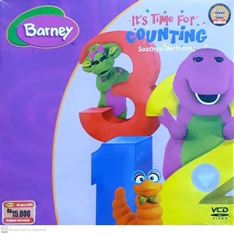 Jual Barney Its Time For Counting Vcd Original Shopee Indonesia