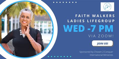 faith walkers ladies lifegroup december 21 2022 online event