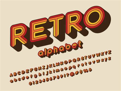 70s Font Illustrations Royalty Free Vector Graphics And Clip Art Istock