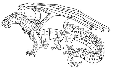 Top 10 Printable Wings Of Fire Seawing Coloring Pages