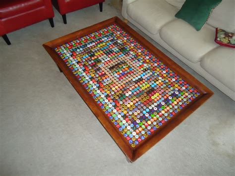 Alibaba.com offers 32,718 coffee bottle cap products. Second coffee table around 1100 caps | Bottle cap projects ...